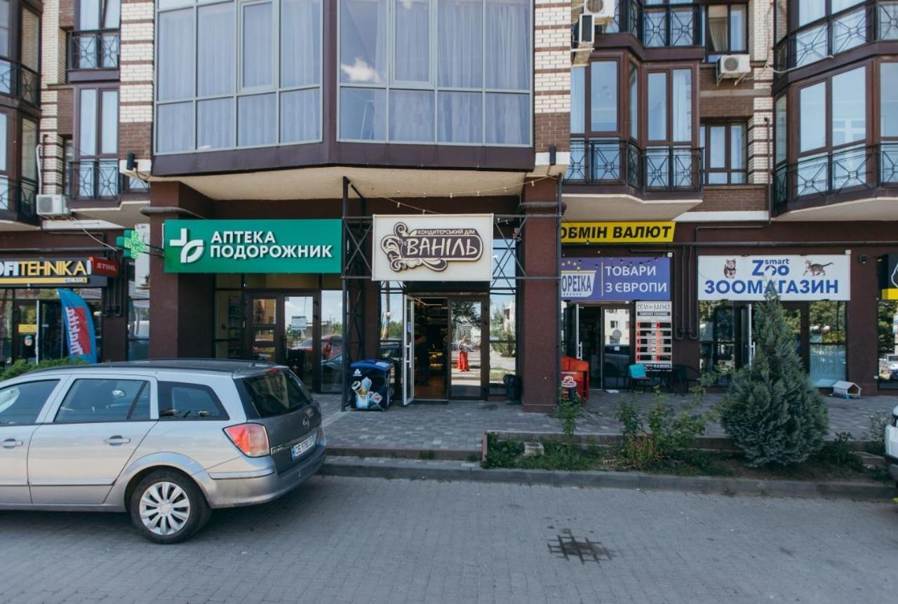 Atlant Luxury Family Apart Поряд З Тц Депот, Безконтактне Заселення Chernivtsi Bagian luar foto